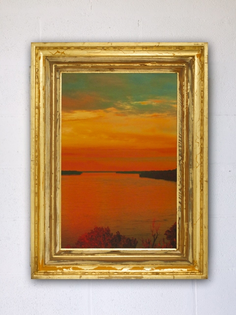 Take Me on Down to New Orleans by Debbie Willson | Photograph on canvas, up cycled cypress and gold leaf Take Me on Down to New Orleans