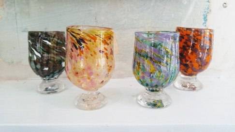 Handblown Glass Tumbler by Teri Walker & Chad Ridgeway | Blown glass Handblown Glass Tumbler
