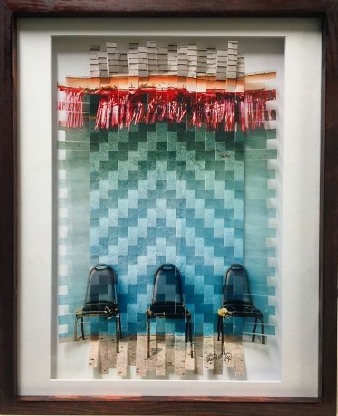 Fringe by Vincente Weber | Woven Photograph w/ Frame Fringe
