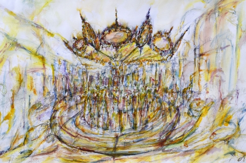 The Carousel Bar 2 by Nurhan Gokturk | Signed Limited Edition Pigment Print on Canvas The Carousel Bar 2
