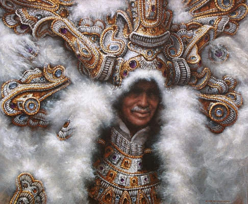 Chief of Chiefs / giclée by Mike Williamson | Giclée on Canvas Chief of Chiefs / giclée