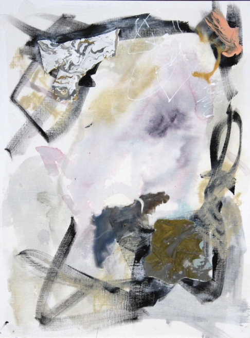 Fit To Be Tied II by Kris Muntan | Acrylic Paint, Watercolor, Ink on Paper Fit To Be Tied II