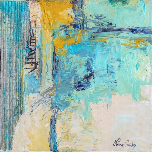 Cherie's Dream by Louise Guidry | Collage and acrylic on canvas Cherie's Dream