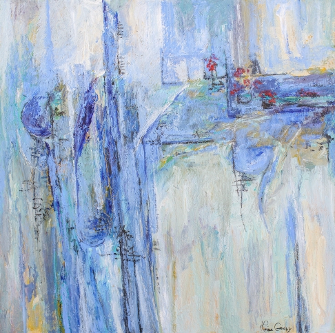 In the Studio by Louise Guidry | Acrylic on canvas In the Studio