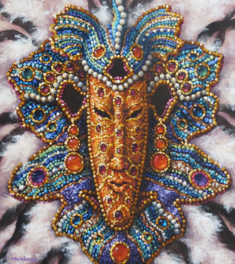Haitian Indian by Mike Williamson | Acrylic on Canvas Haitian Indian