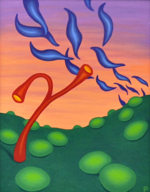 Image Drift by Patty West Elstrott | Acrylic on canvas Image Drift