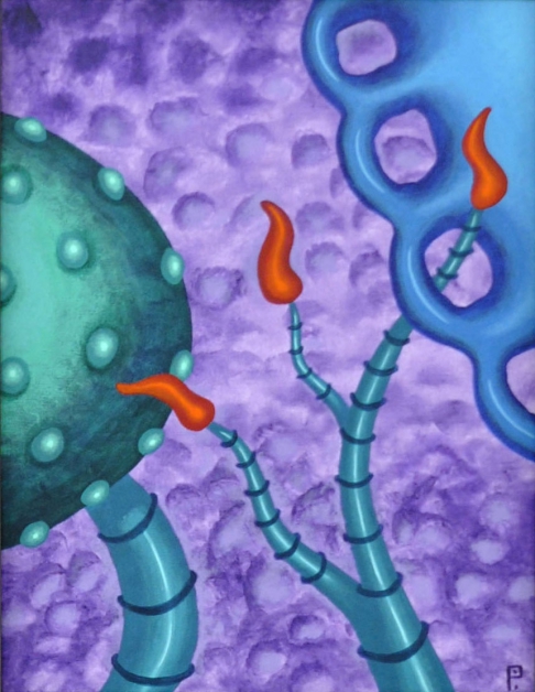 Mercy Reflections by Patty West Elstrott | Acrylic on canvas Mercy Reflections