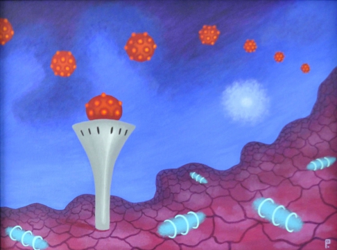 Attainment of Reason by Patty West Elstrott | Acrylic on canvas Attainment of Reason
