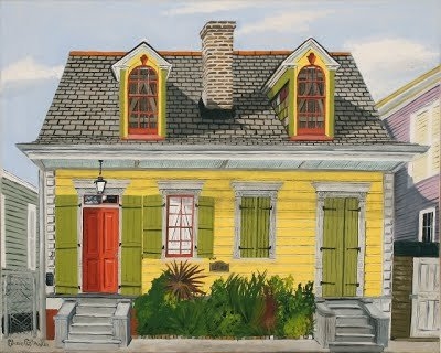 Double Shotgun in Treme by Hope Parker | Original Oil on Canvas
Limited Prints Available Only Double Shotgun in Treme