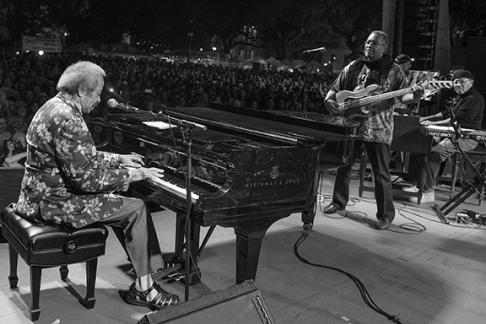 Allen Toussaint with The Funky Meters by Erika Goldring | Fine Art Digital Photograph Allen Toussaint with The Funky Meters