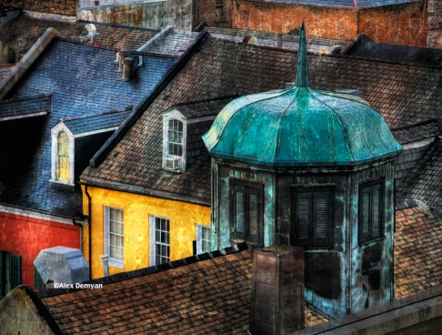 Napoleon's Cupola by Alex Demyan | I custom print my images on an Epson 3880 inkjet printer using Red River Polar Pearl Metallic Fine Napoleon's Cupola
