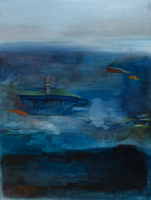 City of Spirits (Wherescape #3) by Alexandra Kilburn | Oil on Panel City of Spirits (Wherescape #3)