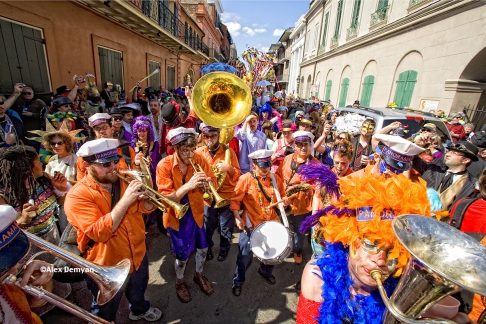Mardi Gras by Alex Demyan | I custom print my images on an Epson 3880 inkjet printer using Red River Ultrapro Satin Fine Art pa Mardi Gras