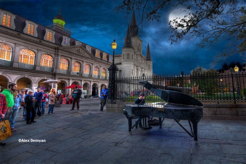 Moonlight Sonata by Alex Demyan | I custom print my images on an Epson 3880 inkjet printer using Red River Ultrapro Satin Fine Art p Moonlight Sonata