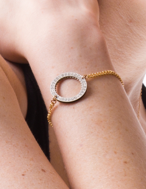Kronos Bracelet by Forrest Bacigalupi | Vintage Watch Parts, Sterling Silver, 14K Gold-Filled Kronos Bracelet