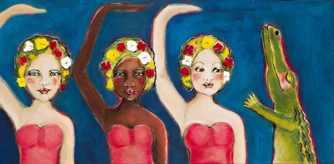 Accepting New Members by Nancy Wolfe Kimberly | Paper and ink Accepting New Members