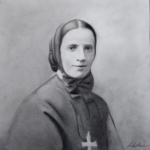 Where Y'Art | "St. Frances Xavier Cabrini" By Michael McManus